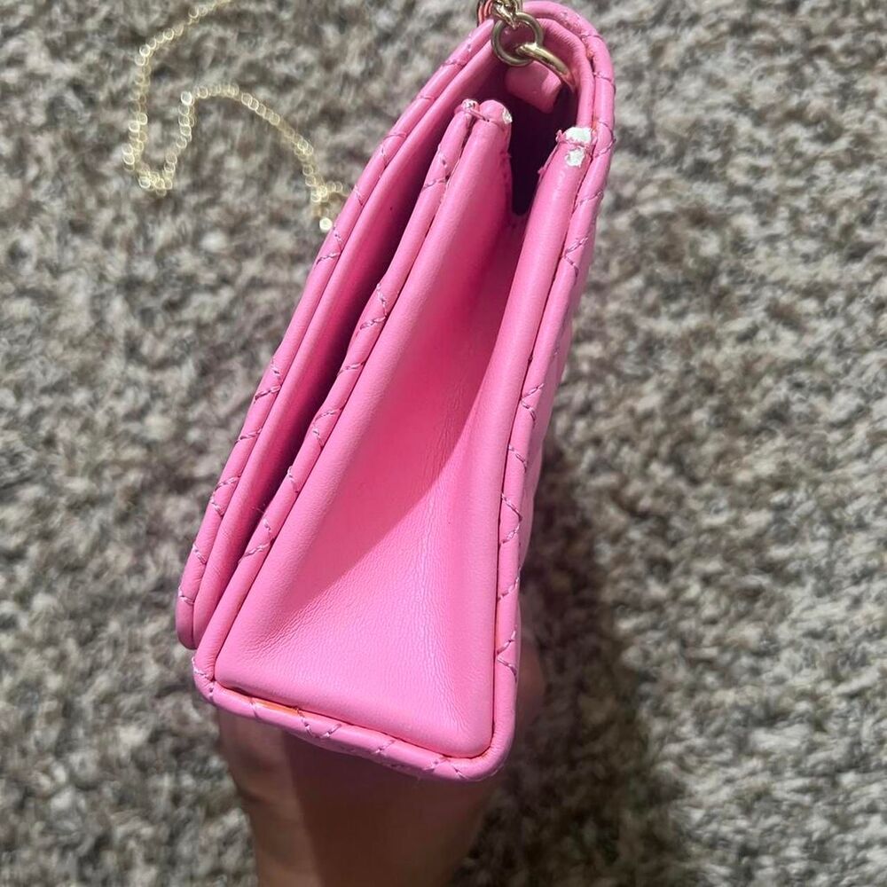 Love Moschino Pink Quilted Bag - Picture 4 of 8